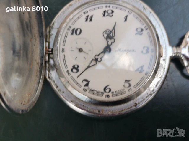 Стар джобен часовник, снимка 4 - Антикварни и старинни предмети - 54243414