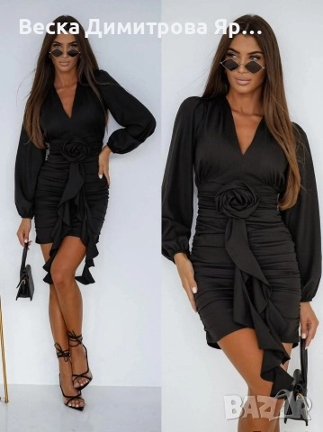 Дамска рокля , снимка 6 - Рокли - 52847412