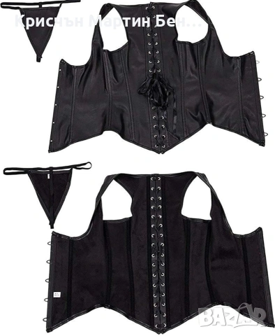 Корсет + Прашка v /образно деколте хл. 2хл , снимка 5 - Корсети, бюстиета, топове - 53823522