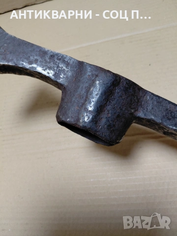 Соц Стара Ръчно Кована Голяма Киркобрадва 2.300кг. НОМЕР 886., снимка 14 - Антикварни и старинни предмети - 54101980