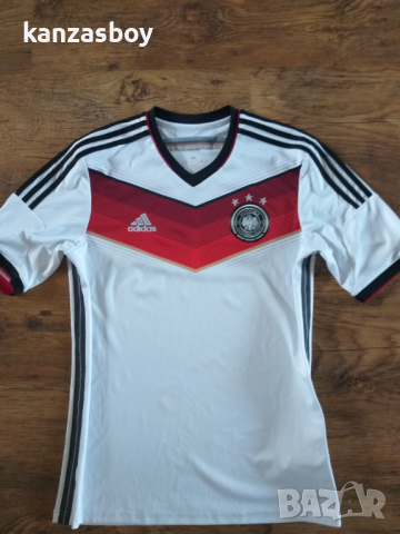 adidas GERMANY 2014 2015 HOME SHIRT - страхотна футболна тениска М, снимка 4 - Тениски - 45012330