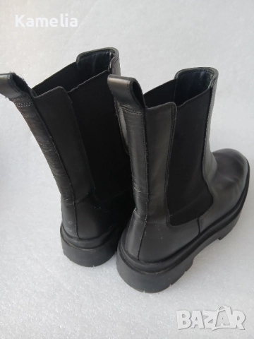 Боти Zara, 39 номер , снимка 5 - Дамски боти - 52225439
