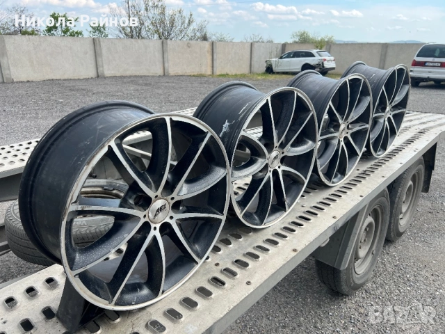 17 цола алуминиеви джанти за Vw T5,T6-5X120 мм, снимка 2 - Гуми и джанти - 54294824