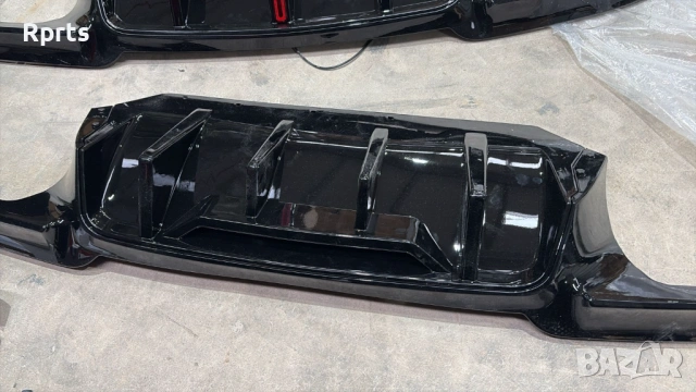 Дифузьор за BMW F10/11CS за М-техник броня, Тайван на щипки , снимка 2 - Аксесоари и консумативи - 54212208