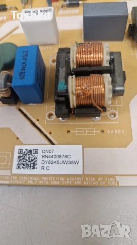 SAMSUNG QE49Q6FNAT MAIN BOARD BN41-02636A BN94-13027E POWER BOARD BN44-00878C PANEL CY-QN049HLLV1H, снимка 7 - Части и Платки - 51206448