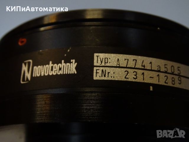 ротационен потенциометър Novotechnik A774a505 Rotari Potentiometer, снимка 2 - Резервни части за машини - 46129122