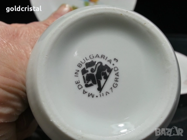 Стар български порцелан детски комплект , снимка 12 - Колекции - 16009289