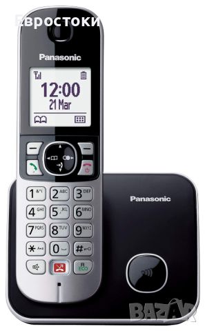 Стационарен безжичен телефон Panasonic KX-TG6851 1,8" LCD, снимка 2 - Стационарни телефони и факсове - 45538722