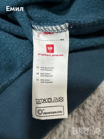 Ново горнище Engelbert Strauss Zip Sweatshirt Poly Cotton, Размер XL, снимка 7 - Суичъри - 47184958