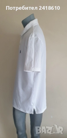 POLO Ralph Lauren Pique Cotton Slim Fit Stretch Mesh Mens Size XL ОРИГИНАЛ! Мъжка Тениска!, снимка 14 - Тениски - 53927178
