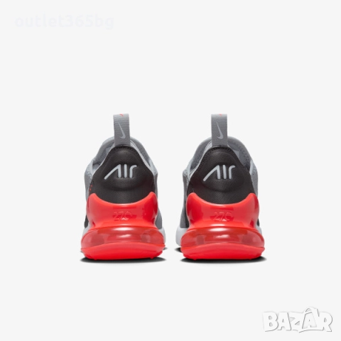 Nike - Air Max 270 номер 37.5,39 дамски сиви Оригинал Код 5571, снимка 4 - Маратонки - 52143656