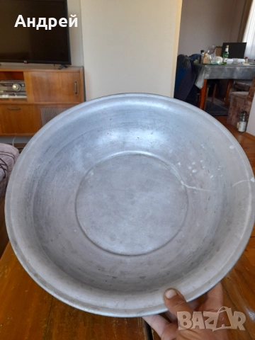 Стар алуминиев леген, снимка 4 - Други ценни предмети - 51945665