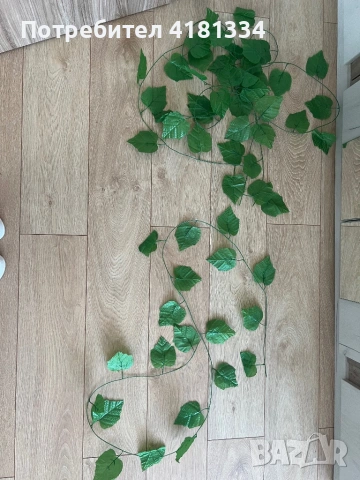 Декорация изкуствена зеленина, лампички, снимка 6 - Декорация за дома - 53822781