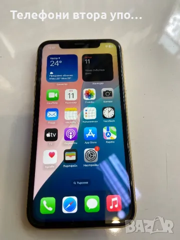 Iphone XR Yellow /Жълт- 100%battery health , снимка 2 - Apple iPhone - 47544787