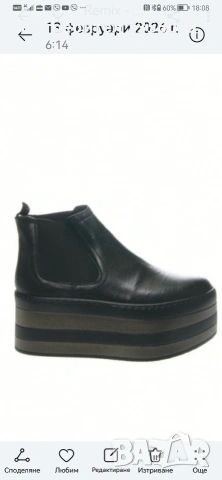 Италиански боти, естествена кожа, снимка 4 - Дамски боти - 54067808