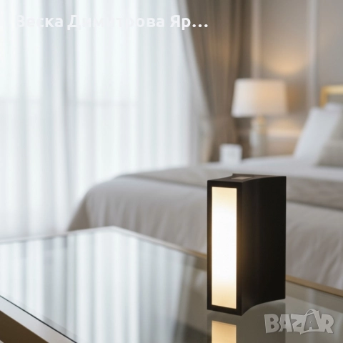 Висококачествена LED стенна лампа Luna Lighting – 11W, 3000K, 300 lm, снимка 2 - Лед осветление - 51787235