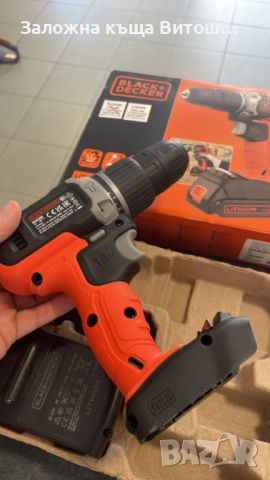 Акумулаторен Винтоверт Black & Decker ( BDASB18 ), снимка 3 - Винтоверти - 46082280