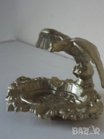 Арт пепелник от бронз, снимка 10 - Антикварни и старинни предмети - 53078114