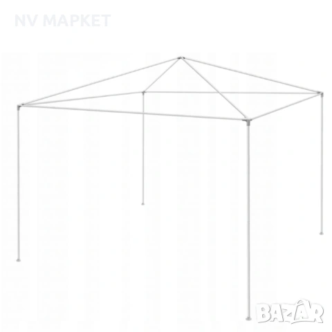 Сгъваема градинска шатра тип павилион 3 х 3 метра - водоустойчива и стабилна, снимка 8 - Градински мебели, декорация  - 53882019