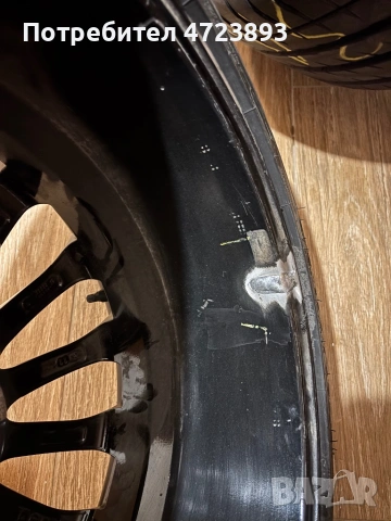 Mersedes джанти + гуми Мишлен r20, снимка 6 - Гуми и джанти - 53287146