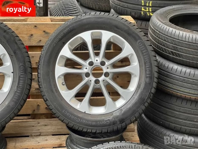 5х112 17 Лети джанти Оригинални Mercedes GLA w156 Мерцедес ГЛА ЕТ 38 J 6.5, снимка 4 - Аксесоари и консумативи - 52212595