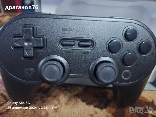 Безжичен контролер 8Bitdo - Pro2, черен (Nintendo Switch/PC), снимка 2 - Аксесоари - 48463933