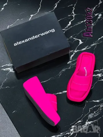 дамски чехли alexanderwang, снимка 2 - Чехли - 46912140