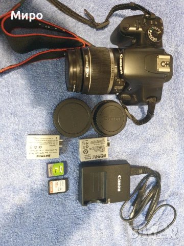 Canon EOS 450D, снимка 6 - Фотоапарати - 54233158