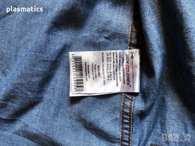 дънкова риза Jack & Jones, снимка 7 - Ризи - 45095710