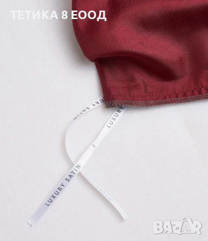 Спален комплект сатен, различни размери, синьо-сив, 2 калъфки за 65х65, снимка 8 - Спално бельо - 51169145