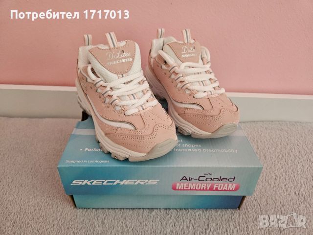 Skechers Маратонки, D'Lites- Biggest Fan, розови, 28, снимка 2 - Детски маратонки - 45993820