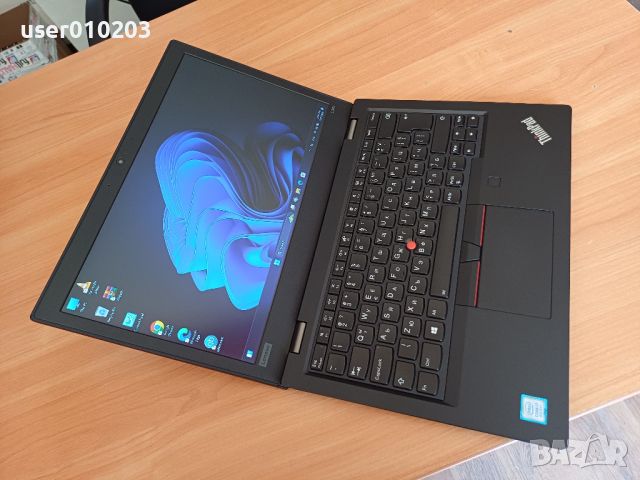 13.3'Lenovo FullHD IPS Core™i7-8th/16GB DDR4/512GB SSD, снимка 1 - Лаптопи за работа - 46714662