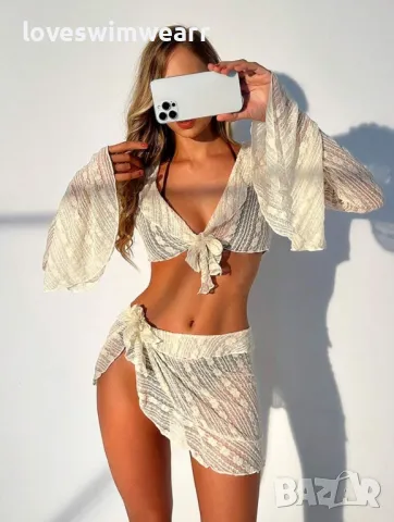 Бански от четири части, снимка 2 - Бански костюми - 49627615