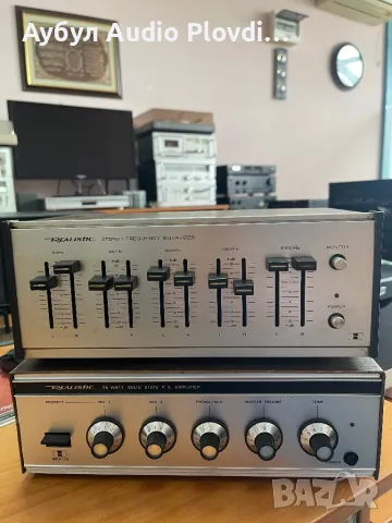 Realistic 35 watt Solid State MPA-35 Model 32-2022 Усилвател Realistic Stereo Frequency Equalizer 3, снимка 4 - Ресийвъри, усилватели, смесителни пултове - 50144365
