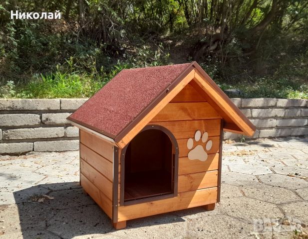 кучешка къща,къща за куче,колиба за куче,кучешка колиба, снимка 1 - За кучета - 44142928