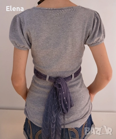 Y2k babydoll top блуза, снимка 6 - Туники - 52638654