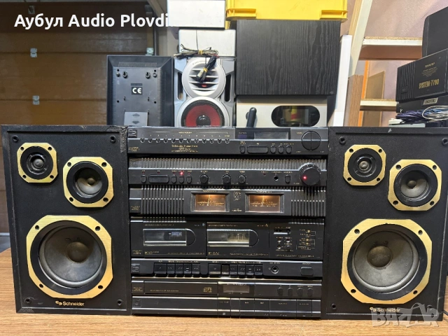 Schneider Power Pack SPP 90-3RC CD Schneider Rundfunkwerke, Electronics Audio Systems , снимка 5 - Аудиосистеми - 53888888