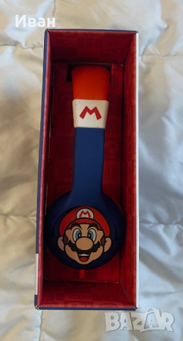 Оригинални Nintendo слушалки за деца – нови, 3.5mm, снимка 2 - Слушалки и портативни колонки - 53931897