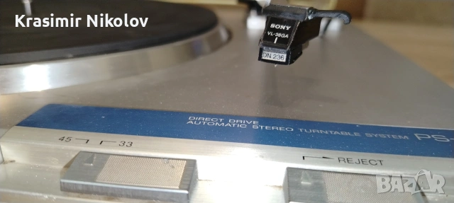 Грамофон Sony PS -LX 1 DIRECT DRIVE! , снимка 6 - Грамофони - 54142301
