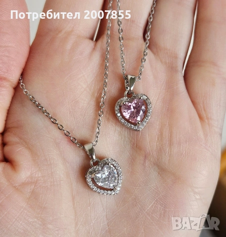 Комплект пръстен и колие с кристали , снимка 10 - Бижутерийни комплекти - 53995749