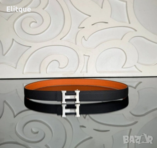 колани от естествена кожа в кутия hermes , снимка 3 - Колани - 53216939