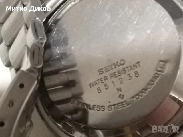 Seiko 5 automatic "851238"N перфектен автоматичен часовник метална ориг.верижка, снимка 6 - Мъжки - 48428867