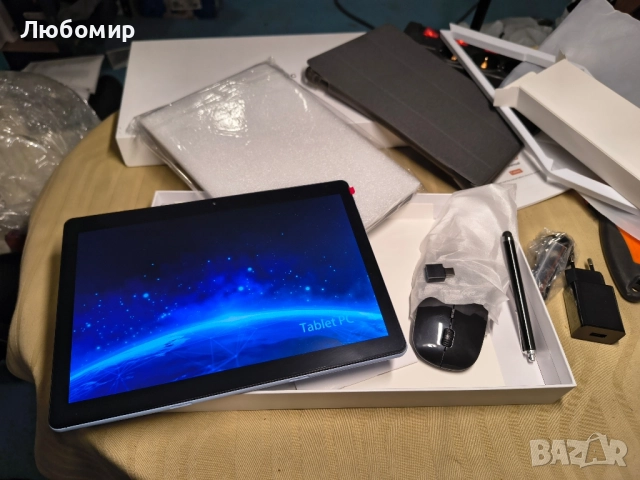 FASTWD Android 14 таблет 10-инчов таблет компютър 5G WiFi 36(12+24) GB RAM + 128GB ROM , снимка 2 - Таблети - 51988946