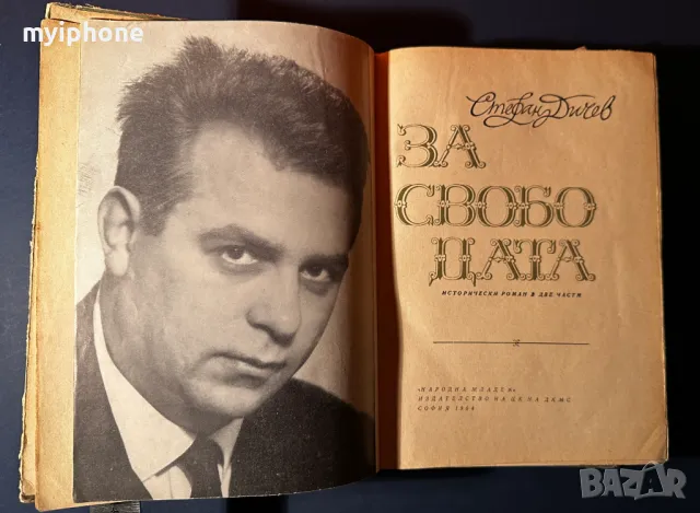 Стара Книга За Свободата Стефан Дичев 1964 г., снимка 2 - Художествена литература - 49529177