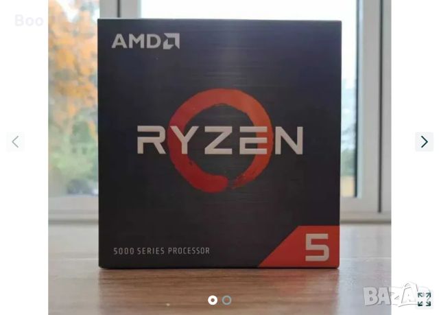 НОВ !! Процесор AMD RYZEN 5 5600X 6-Core (4.6 GHz Turbo), снимка 1 - Процесори - 46130946