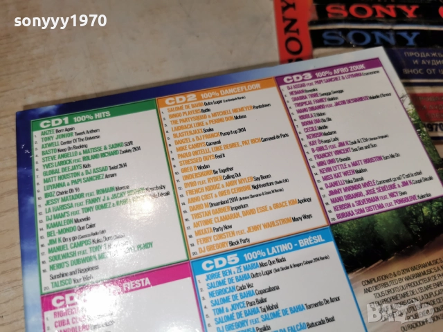 5CD 100 HITS-ВНОС FRANCE-5 ДИСКА ЗА 45ЛВ КОЛЕДНО 1912251013, снимка 14 - CD дискове - 52845277