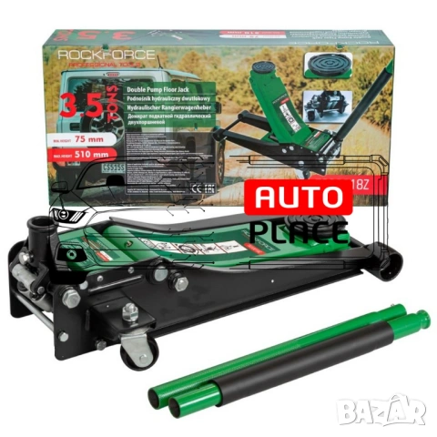 Нископрофилен крик 3.5 тона ( 75 – 510 мм ) RockForce