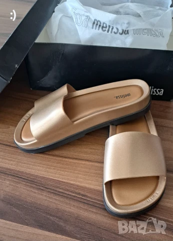 Дамски чехли Melissa, снимка 4 - Джапанки - 50699877