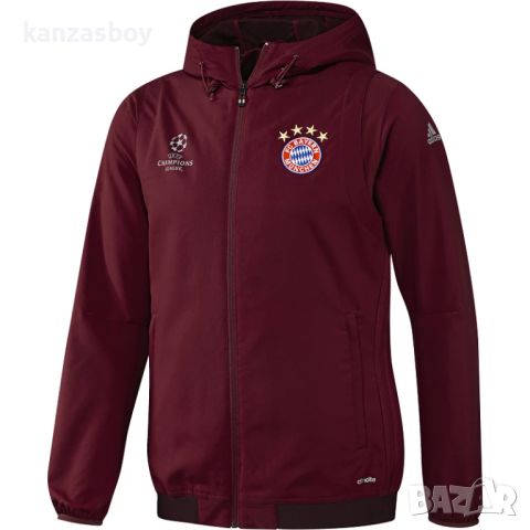 adidas FC Bayern München - страхотно мъжко горнище Л, снимка 1 - Спортни дрехи, екипи - 45407273