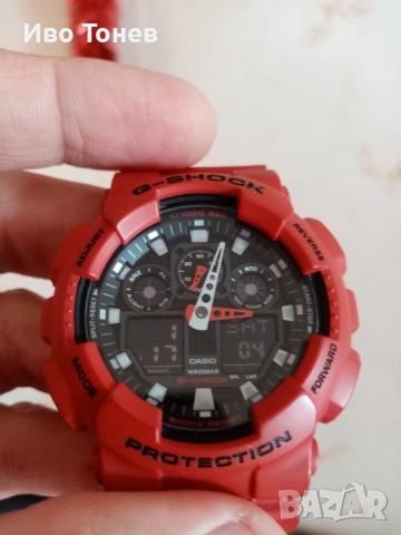      CASIO. GA-100.B.                                            , снимка 11 - Мъжки - 53132140
